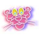 Neon Pink Panther cursor