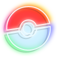 Neon Pokemon Pikachu and Pokeball  cursor