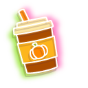 Neon Pumpkin Spice Latte and Pumpkin Pie pointer
