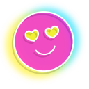 Neon Smiles cursor