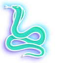 Neon Snake cursor