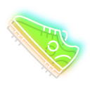 Neon Sneakers and Ball pointer