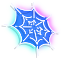 Neon Spider and Web pointer