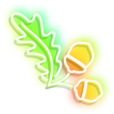 Neon Squirrel and Acorn pointer