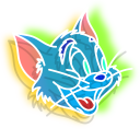 Neon Tom and Jerry pointer