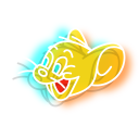 Neon Tom and Jerry cursor