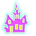Neon Tree and Gothic Castle cursor