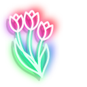 Neon Tulip cursor