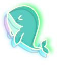 Neon Whale pointer