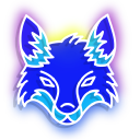 Neon Wolf cursor