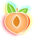 Orange Peach Neon cursor