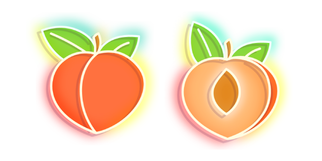 Orange Peach Neon
