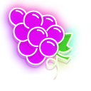 Purple Grape and Red Cherry Neon pointer