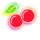 Purple Grape and Red Cherry Neon cursor