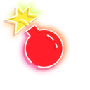 Red Bomb and Boom Neon pointer