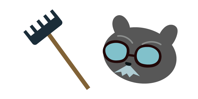 Night in the Woods Gravedigger and Rake
