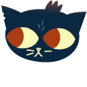 Night in the Woods Mae Borowski cursor
