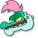 OK K.O.! Let's Be Heroes Big Alligator cursor