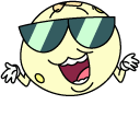 OK K.O.! Let's Be Heroes Cool Moon cursor