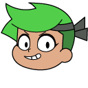 OK K.O.! Let's Be Heroes Green Guts cursor