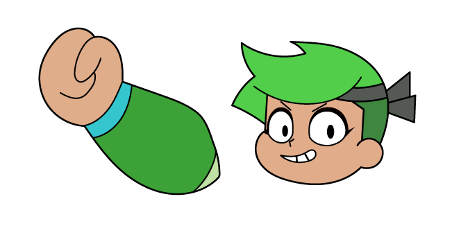 OK K.O.! Let's Be Heroes Green Guts