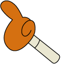 OK K.O.! Let's Be Heroes Icky Mettle pointer