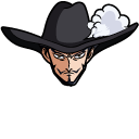 One Piece Dracule Mihawk and Yoru cursor