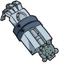 One Piece Eustass Kid and Metal Arm pointer