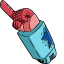 One Piece Franky pointer