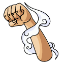 One Piece Luffy Gear 5 pointer