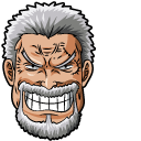 One Piece Monkey D. Garp and Cup cursor