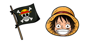 One Piece Monkey D Luffy and Straw Hat Pirates Flag