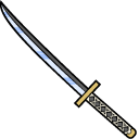 One Piece Roronoa Zoro and Sword pointer