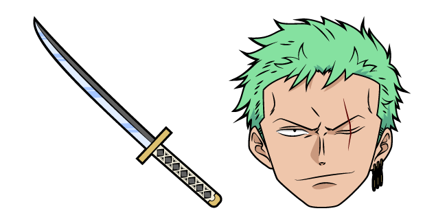 One Piece Roronoa Zoro and Sword