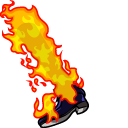 One Piece Sanji and Fire Leg pointer