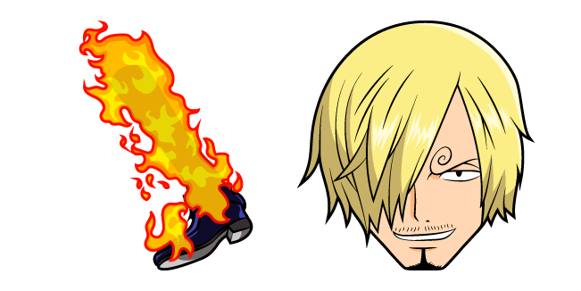 One Piece Sanji and Fire Leg