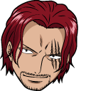 One Piece Shanks and Sword cursor