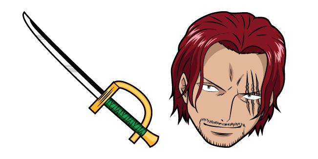 One Piece Shanks and Sword