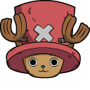 One Piece Tony Tony Chopper and Sakura Blossom cursor