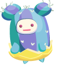 Ooblets Bristlebud and Gleamy Bristlebud cursor