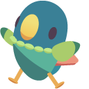 Ooblets Dumbirb and Gleamy Dumbirb pointer