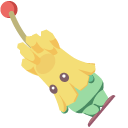 Ooblets Fripp and Gleamy Fripp pointer