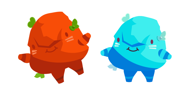 Ooblets Gopslop and Gleamy Gopslop