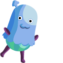 Ooblets Gullysplot and Gleamy Gullysplot cursor