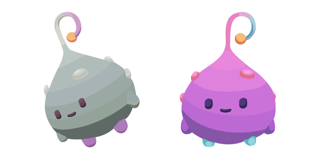 Ooblets Plob and Gleamy Plob