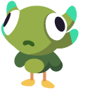 Ooblets Quabbo and Gleamy Quabbo cursor