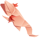 Origami Axolotl pointer