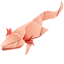 Origami Axolotl cursor