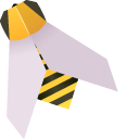Origami Bee and Honeycomb pointer