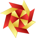 Origami Beyblade Toys cursor